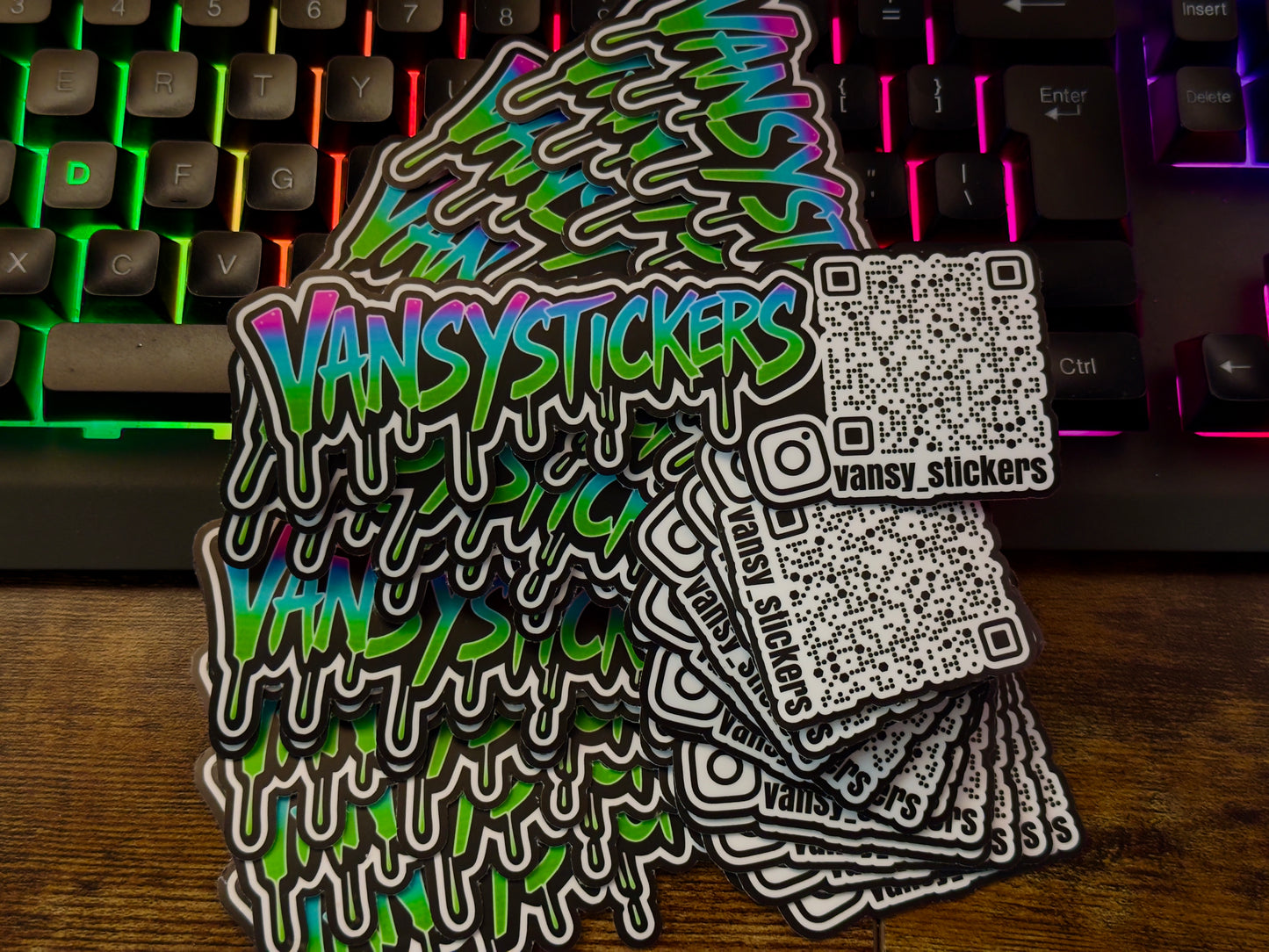 Vinyl Stickers - Laminated