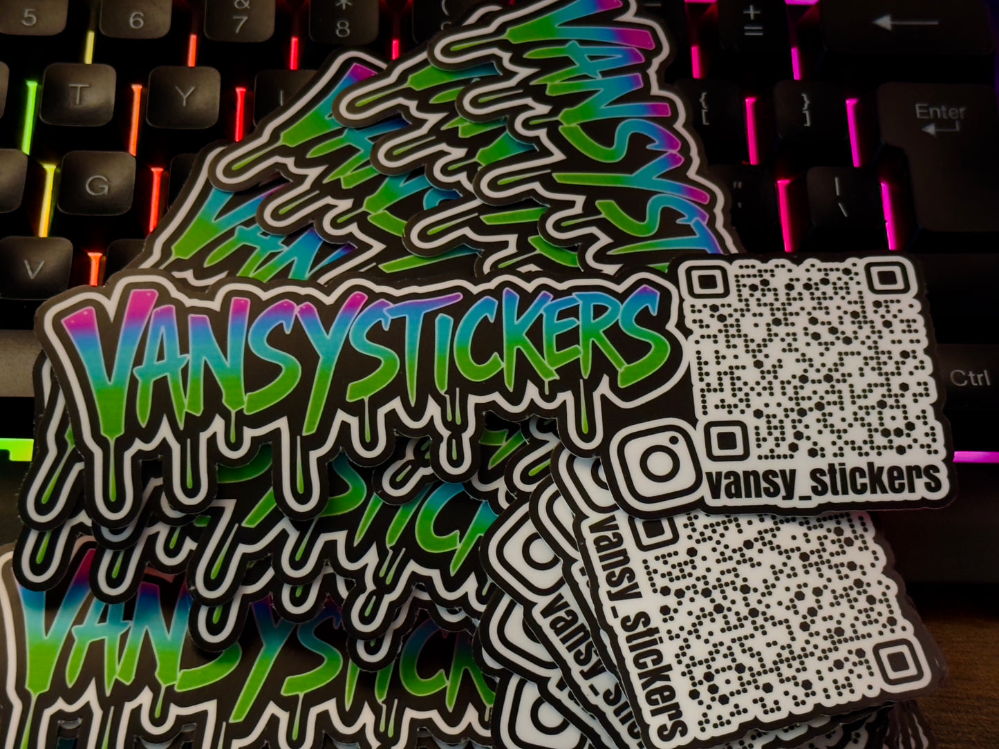 Vinyl Stickers - Laminated