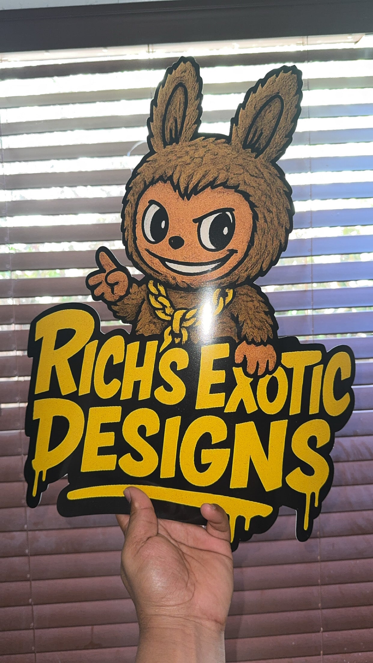 Large Format Decal - Air Egress Vinyl