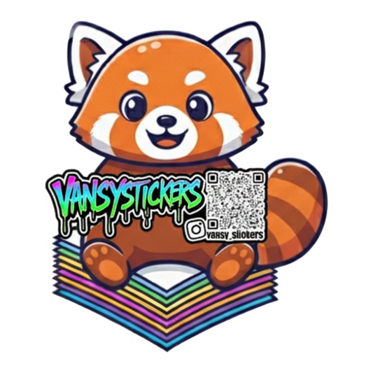 Custom QR Code Sticker - Gloss Vinyl