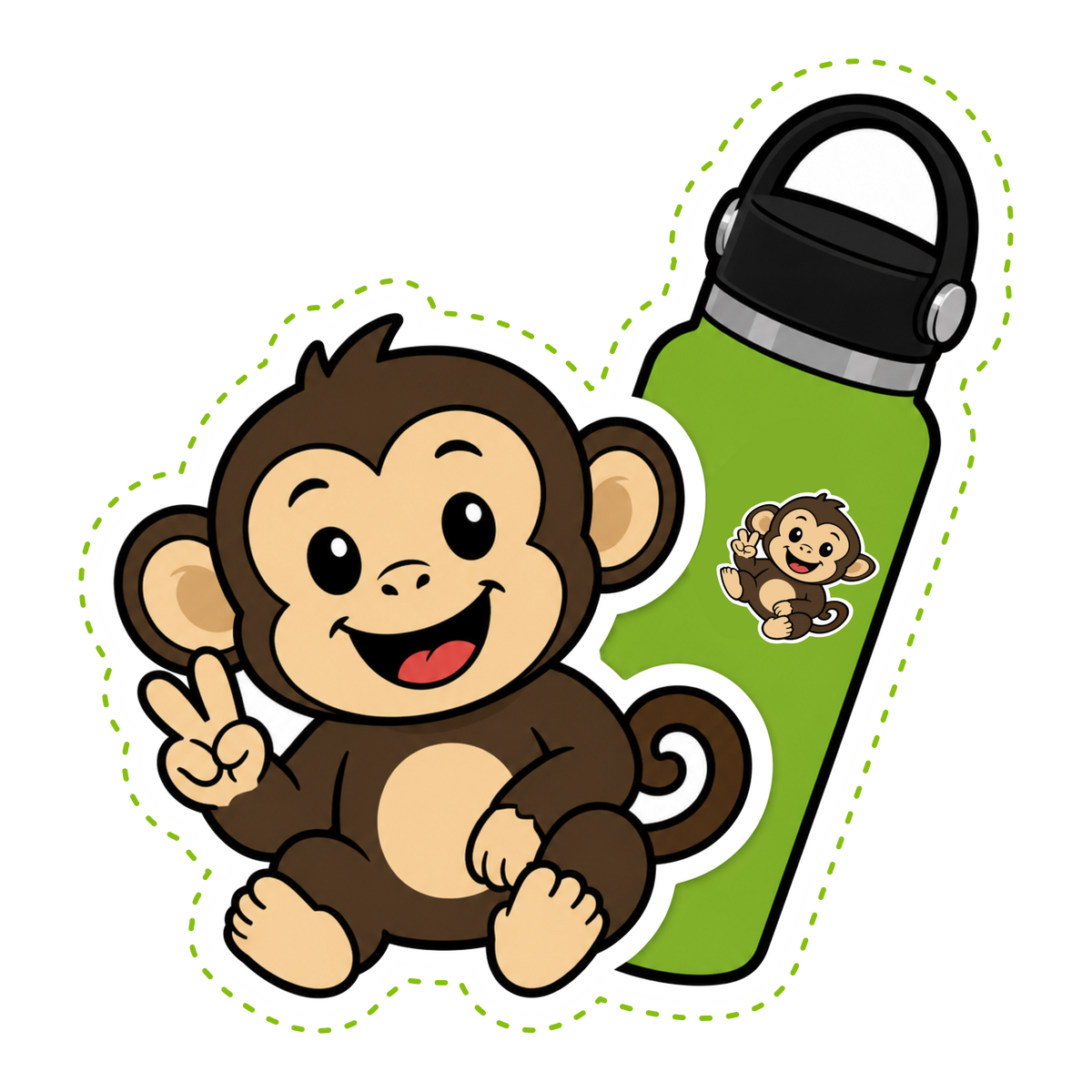Die-Cut Stickers - Laminated
