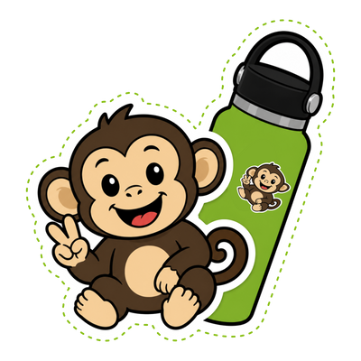 Die-Cut Stickers - Laminated