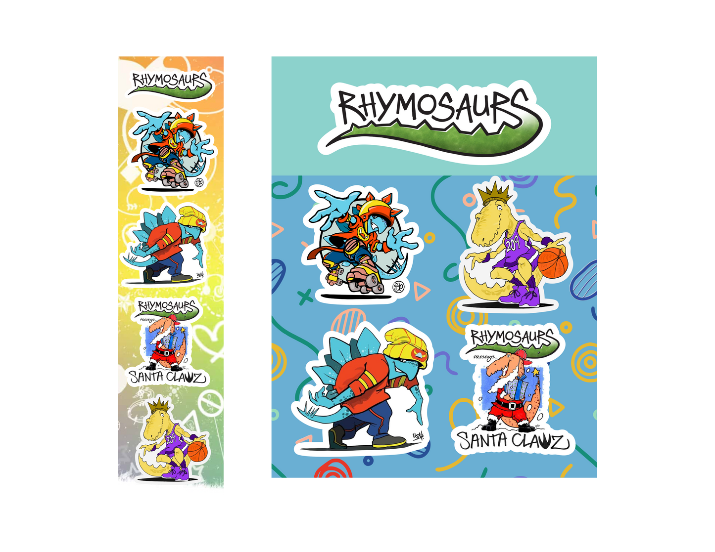 Custom Kiss-Cut Sticker Sheets (Laminated)